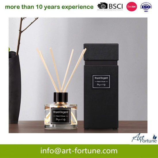 100ml Scent Reed Diffuser Set with Color Label in Gift Box for Home Decor