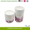 Shaped Ceramic Scent Candle with Decal Paper for Home Decor