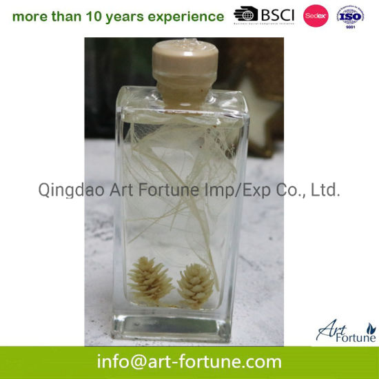 200ml Scent Reed Diffuser Set with Dry Flower for Home Decor