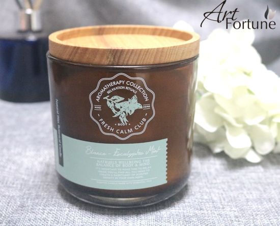 High-End Custom Scented Candles with Goft Box