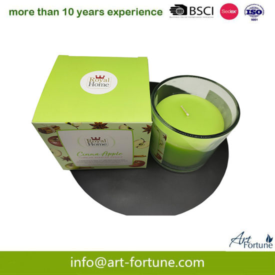 7oz Green Apple Fragrance Candle with Gift Box