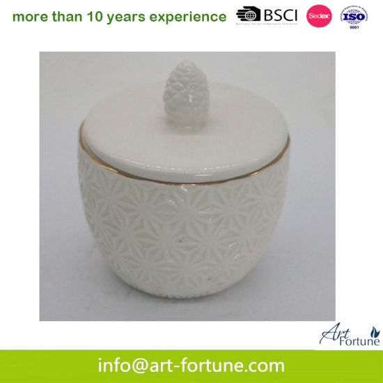 180g Lidded Easter Ceramic Candle for Home Decor