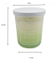 Factory Direct Wholesale Price of Outdoor Aromatherapy Gradient Green Glass Candle