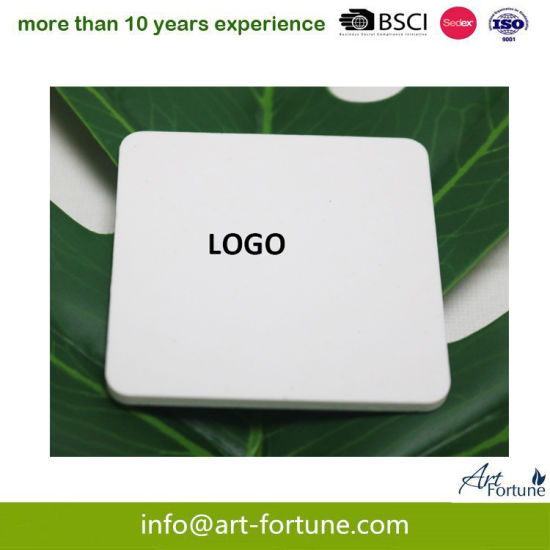 Ceramic Essential Oil Square Disc Customized Logo Perfume Plaster Diffuser