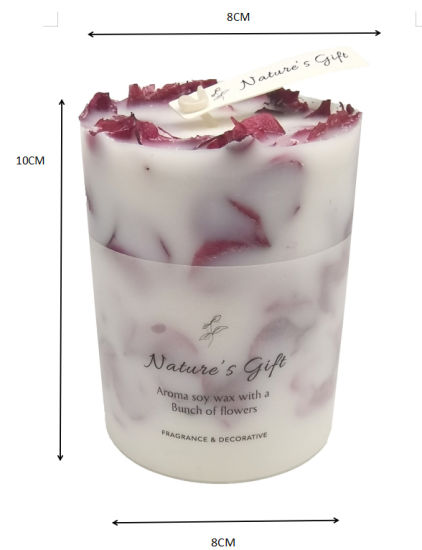 8oz Present Valentine Day Scented Candle with Luxury Gift Box