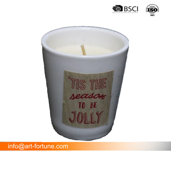 High Quality Scent Ceramic Candle for Home Decor