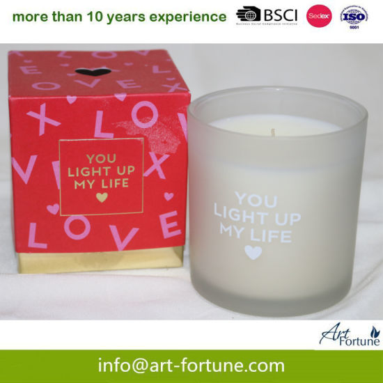 7oz You Light up My Life Scented Jar Candle for Lover