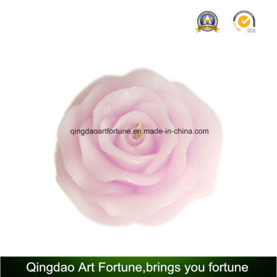 Flower Floating Candle for Wedding Valentine′s Day Decor