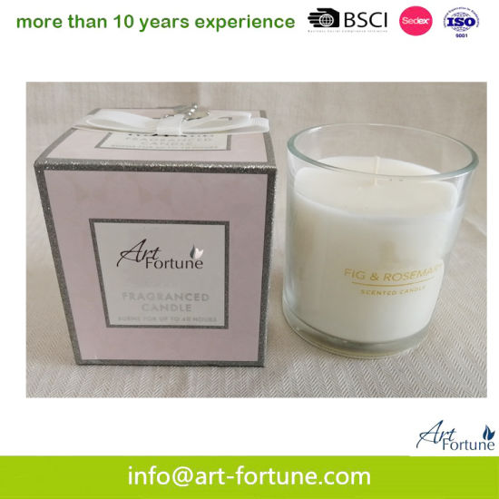 4.5oz Candle Manufacturer Color Box Luxury for Valentine Day