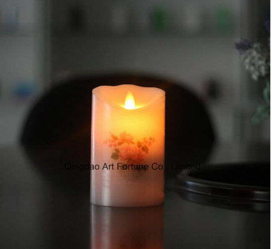 Outdoor Use Flameless LED Pillar Candle