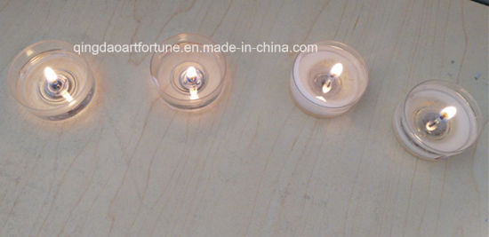 Scented Tealight Candle with Transparent Cup for Home