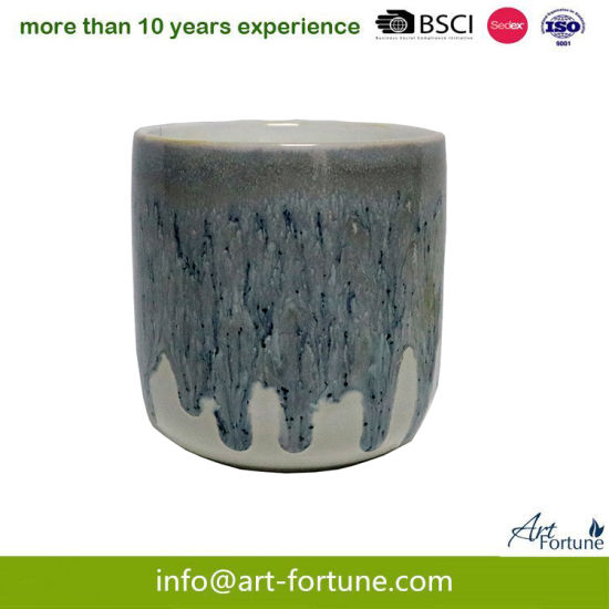Popular Ceramic Jar Scented Candle with Color Printing for Home Decor