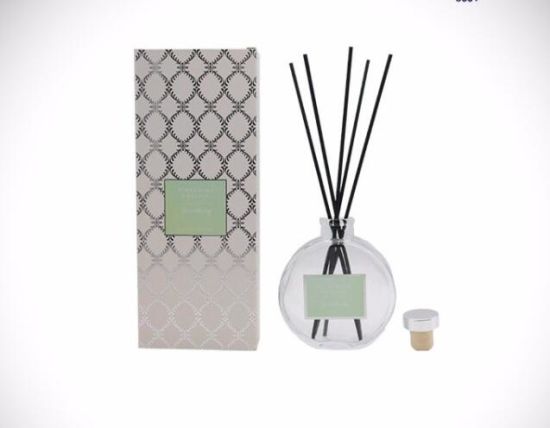 Set of 2 Fragrance Diffuser Gift Set with Rattan Sticks in Gift Box for Home