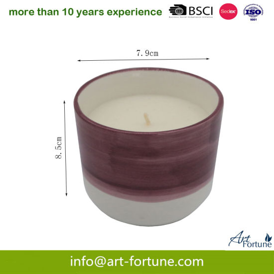 Scented Ceramic Jar Candle for Home Decoration