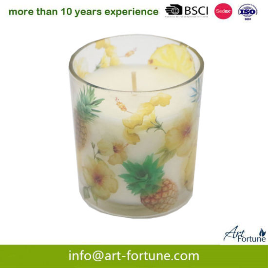 4.5oz High Quality Scented Glass Jar Candle for Home Decor