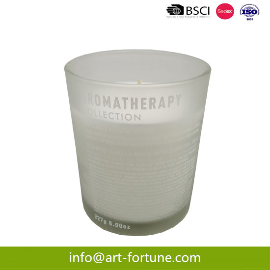 Factory Can Customize Household Glass Scented Candles Environmentally Friendly and Beautiful